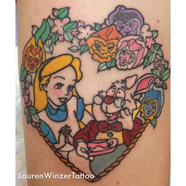 Fairytale hero tattoo by lauren winzer