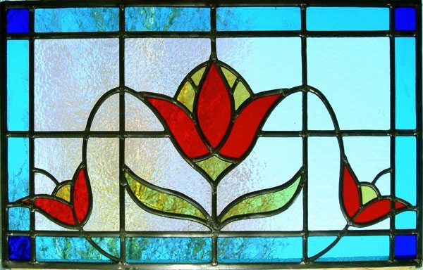 faux stained glass