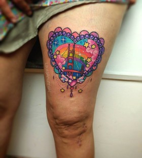 golden-gate-kawaii-tattoo