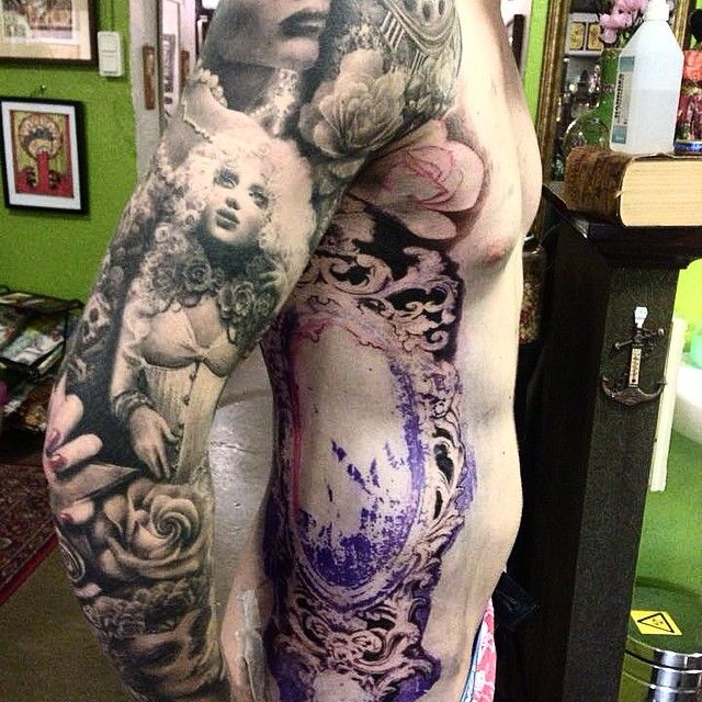 Gorgeous tattoo by Ellen Westholm