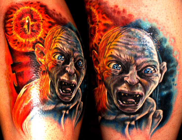 Lord of the rings smeagol tattoo