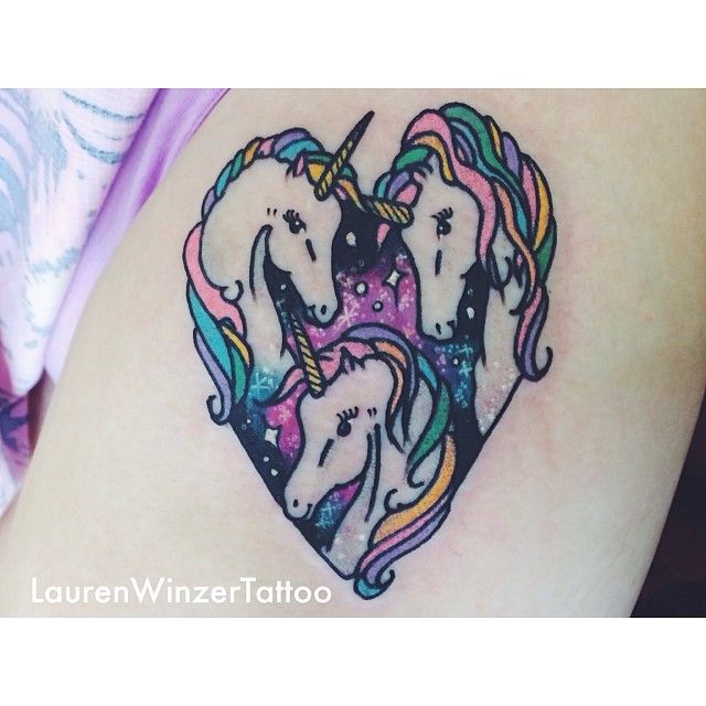 Miracles heart and tattoo by lauren winzer