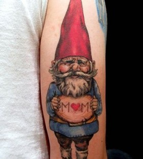Nice dwarf tattoo by Esther Garcia