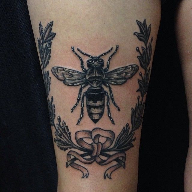 Nice fly tattoo design