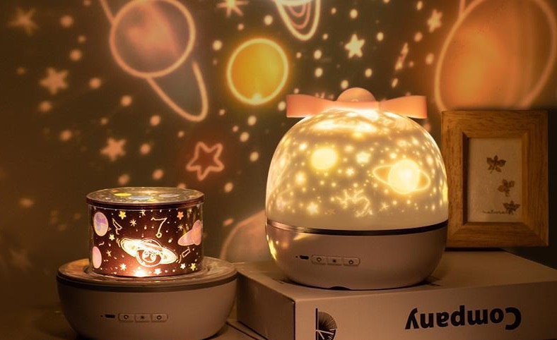 Rotating Star Projector Night Light