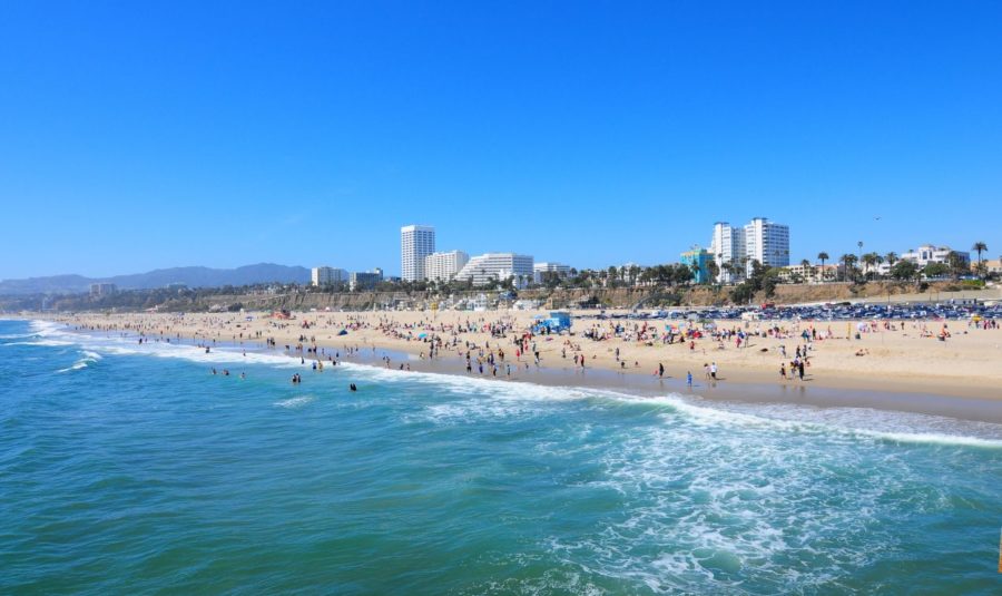 Santa Monica Beach in Santa Monica