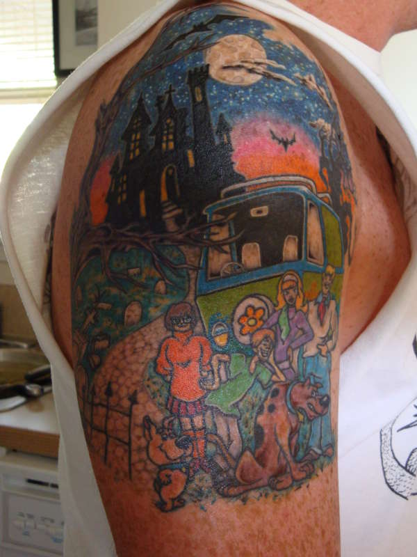 Scooby doo and the gang tattoo