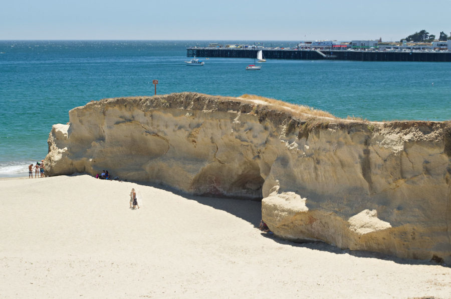 Seabright Beach in Santa Cruz