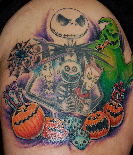 Sweet nightmare before christmas tattoo