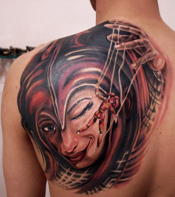 Sweet puppet master tattoo