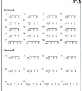 Types of division