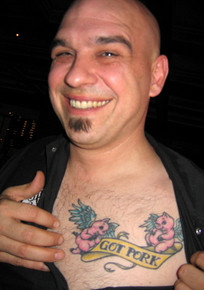 Squid Ink & Dungeness Crab Tattoos