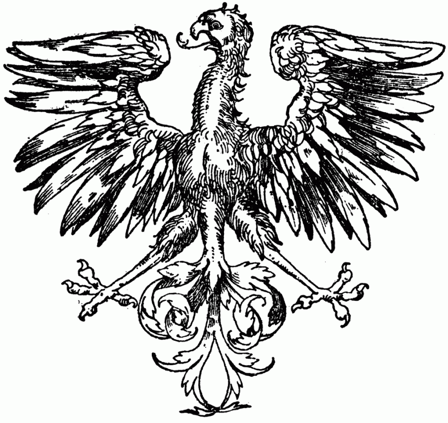 Eagle Heraldic Tattoo