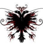 Albanian Eagle Artwork Sample for Tattoo