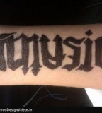 Great Ambigram Tattoo Design