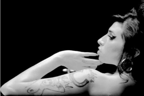 Amy Winehouse Temporary Tattoos for Her Arm