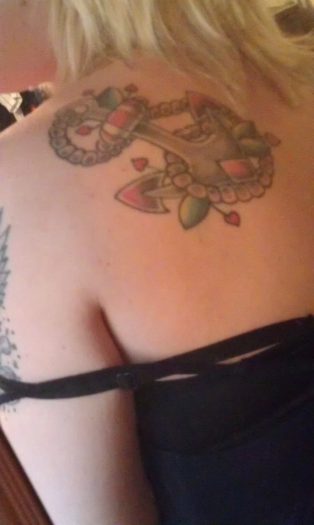 Sailor Jerry Anchor Themed Tattoo Design Picture