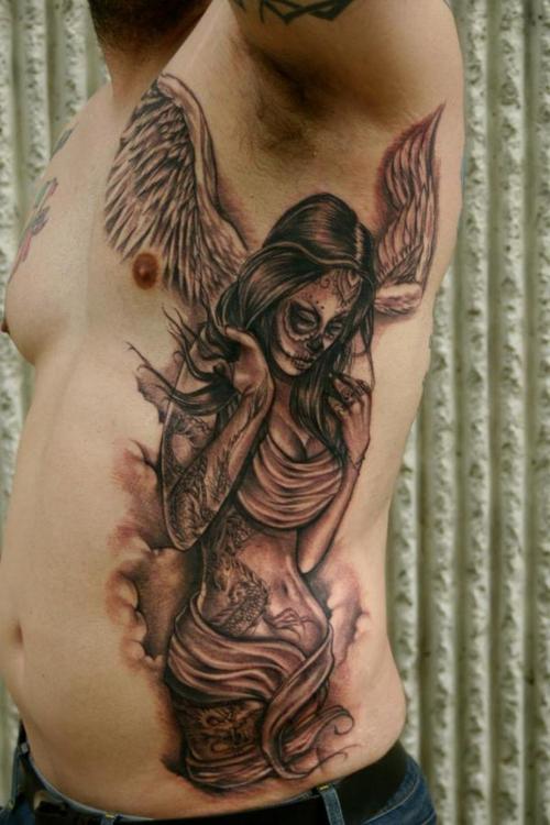 Beautiful Angel Tattoo Designs For Men