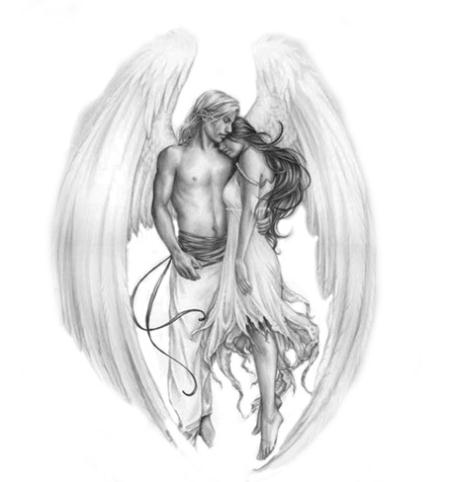 Angel Wing Tattoo Design