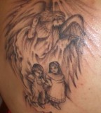Guardian Angel Tattoos Design