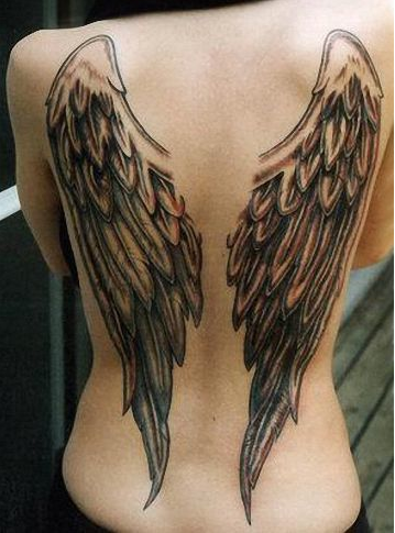 Stunning Angel Wings Tattoos for Girls