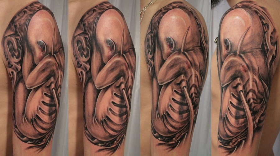 Amazing Baby Damon Tattoo Art Gallery