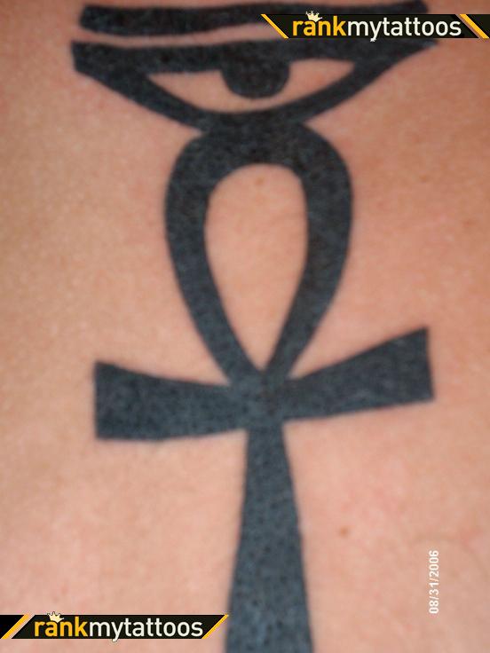 Ankh And Eye Of Ra Horus Ankh Tattoo