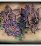 Wonderful Aster Flower Tattoo Designs Slodive