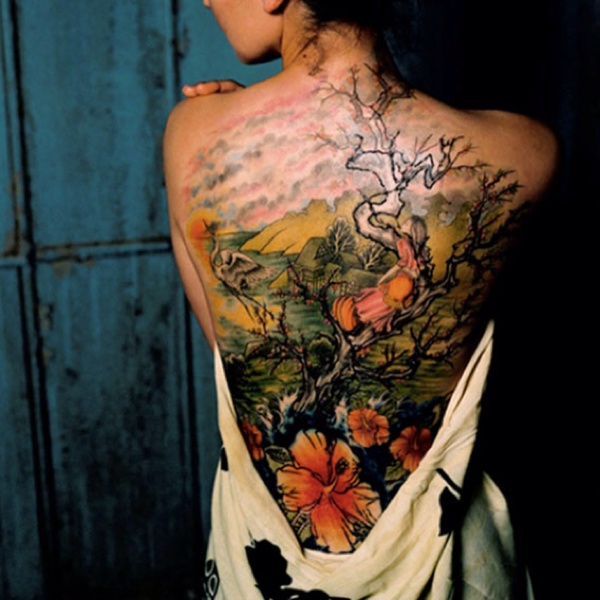 Awesome Flower Tattoos Design