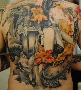 autumn-inspired-colors-tattoo autumn-inspired-colors-tattoo