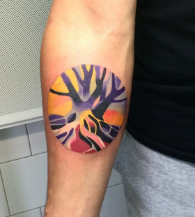 autumn-inspired-tree-tattoo autumn-inspired-tree-tattoo