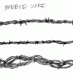 Barbed Wire Sketch Designs for Tattoo