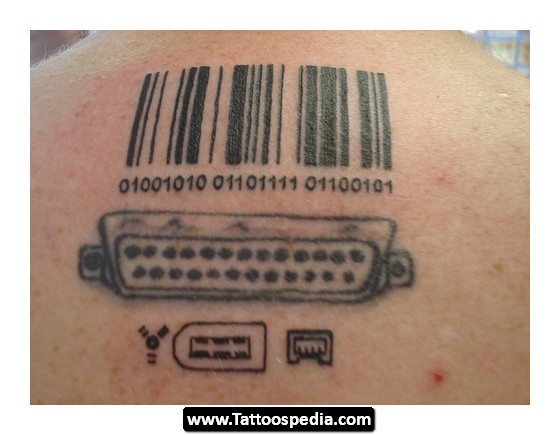 Chic Barcode Tattoos Meaning