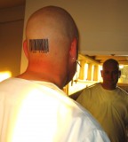 Awesome Head Barcode Tattoo Meaning