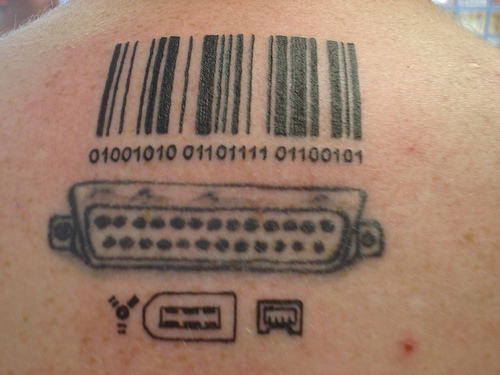 Cool Average Barcode Tattoo Meaning