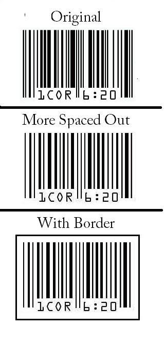 Awesome Barcode Tattoo Design for Boy and Girl