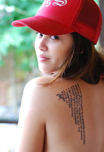 Filipinos Baybayin Tattoo Design For Woman