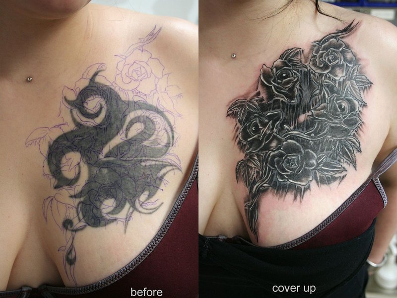 25 Best Groovy Cover Up Tattoos Pictures