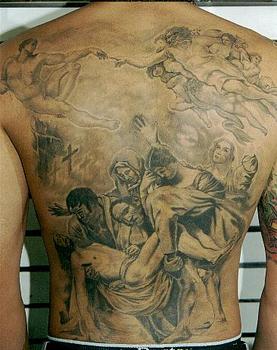 Religious Bible Themed Tattoo Design