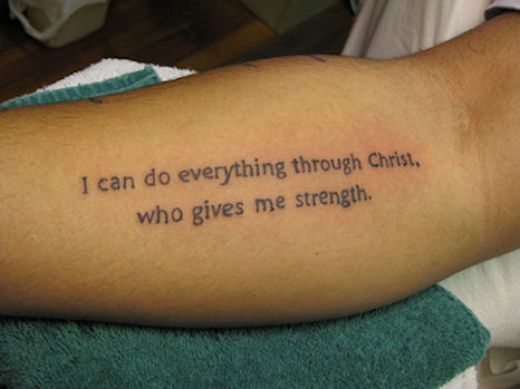 I Can Do Everything Through Christ, Who Give Me Strength