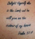 Bible Verses Tattoo Quote