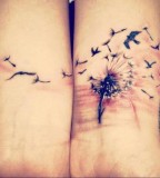 Amazing Art Birds Wrist Tattoos