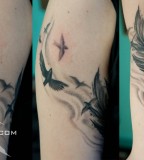 Birds Feather Tattoo Design Ideas