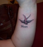 Black And Gray Sparrow Tattoo By Hippieman1234 On Deviantart