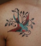 Sparrow Tattoos Ideas Pictures Of Sparrow Tattoos