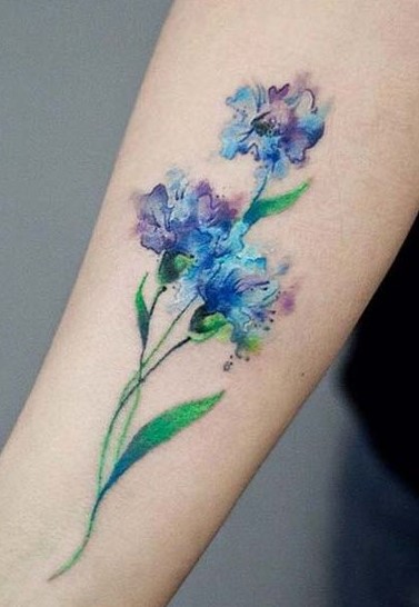 blue flower