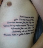 The Boondock Saints Prayer On The Ribs