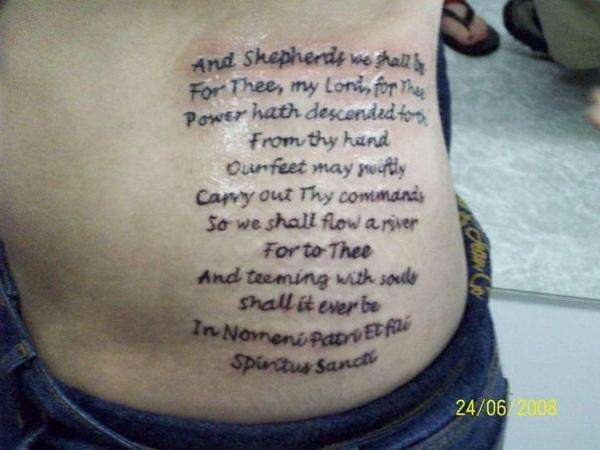 The Ribs Boondock Saints Tattoos