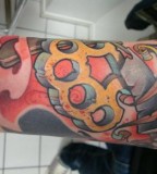 Brass Knuckles Traditional Tattoos And Tattoo Designs