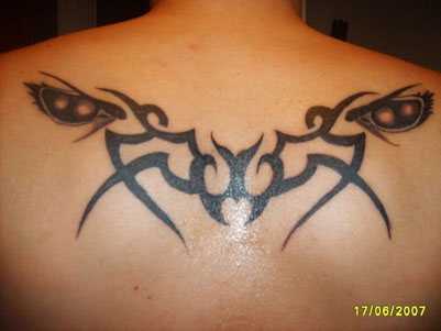 Awesome Tribal Tattoo Ideas for Upper Back